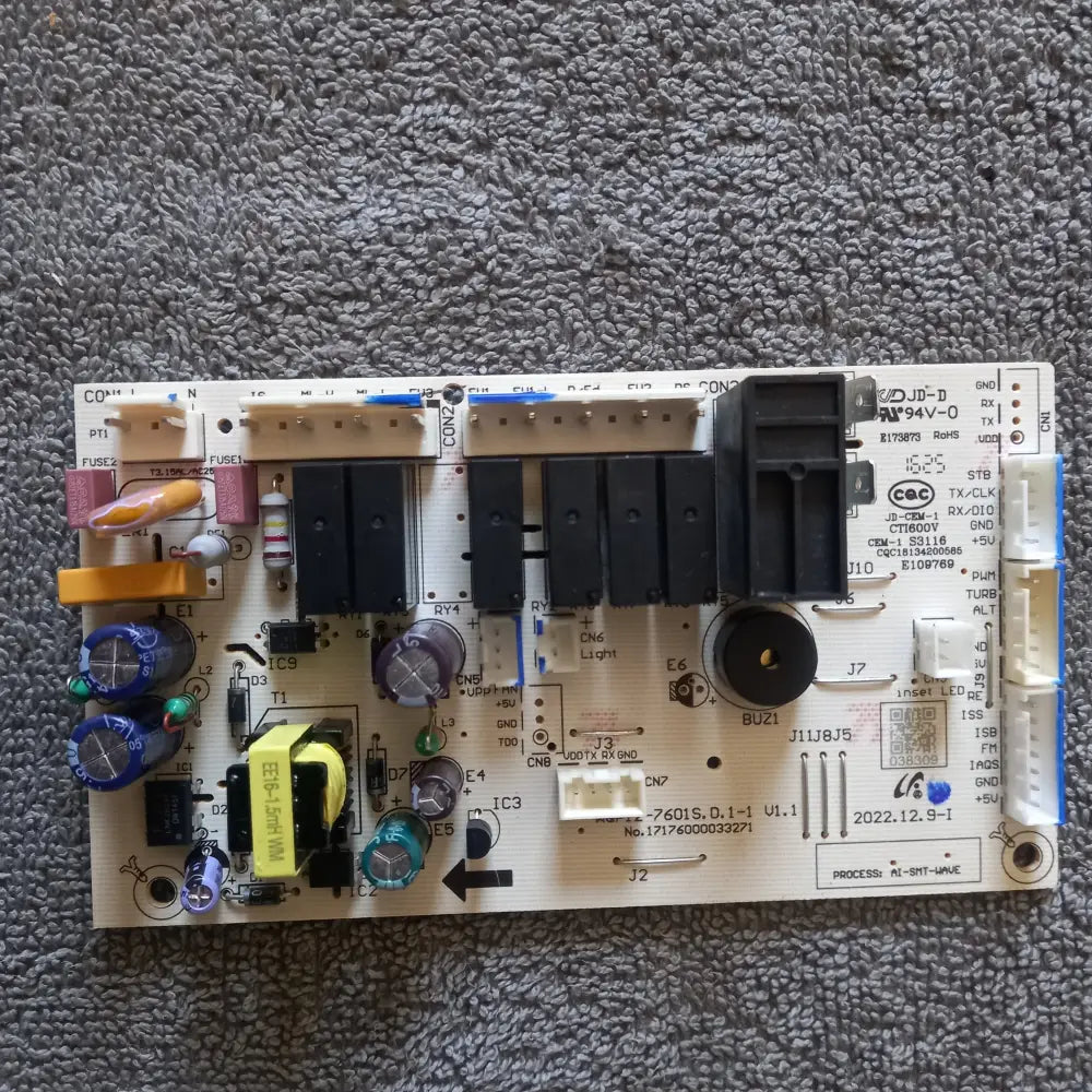 Control Board 17176000033271 WQP12-7601S.D.1-1 Circuit PCB Dish Washer Parts Compatible For Midea Dishwasher