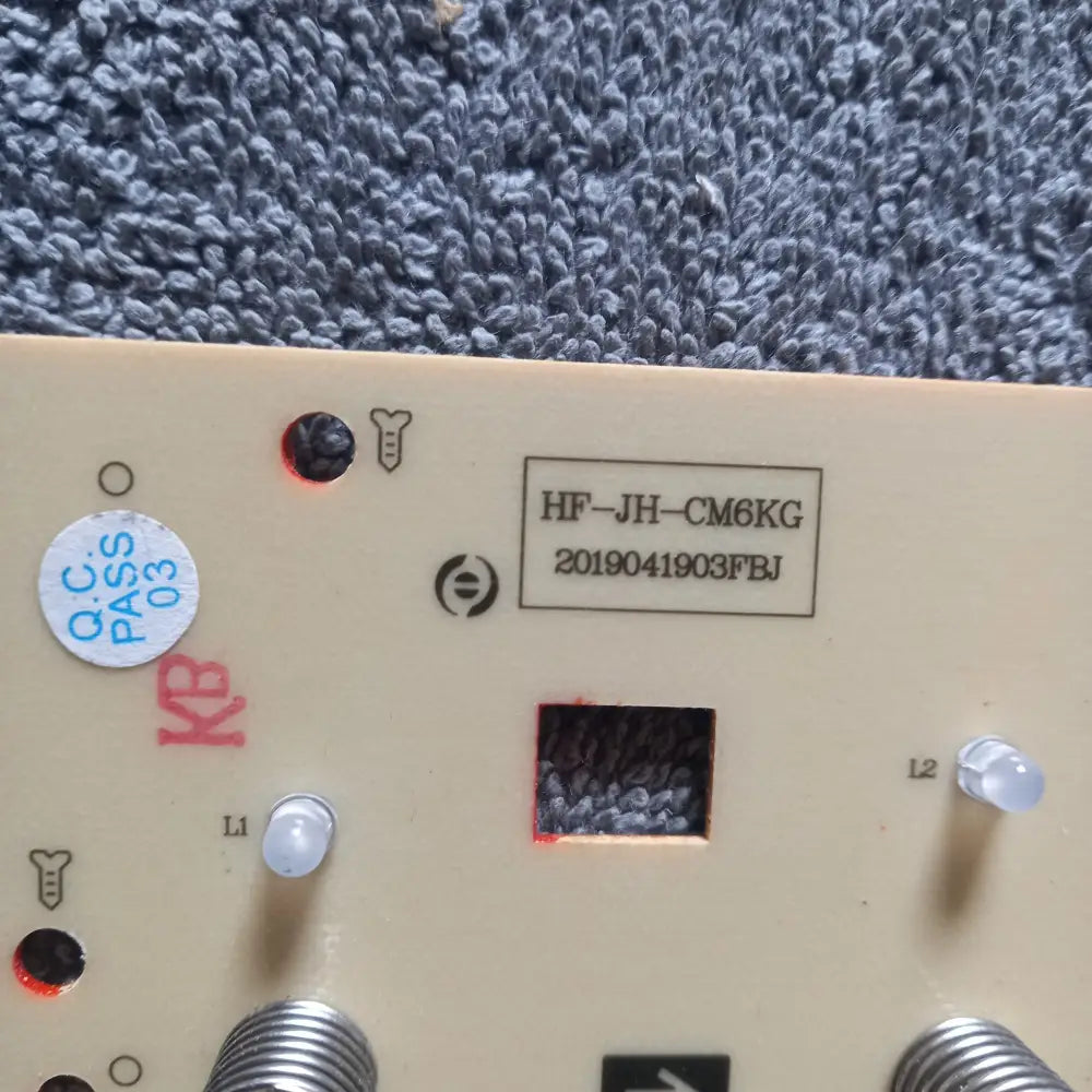 dishwasher control panel hf-jh-cm6kg 2019041903fbj appliance spare parts MySimpleStore - Your One-Stop Appliance Spare