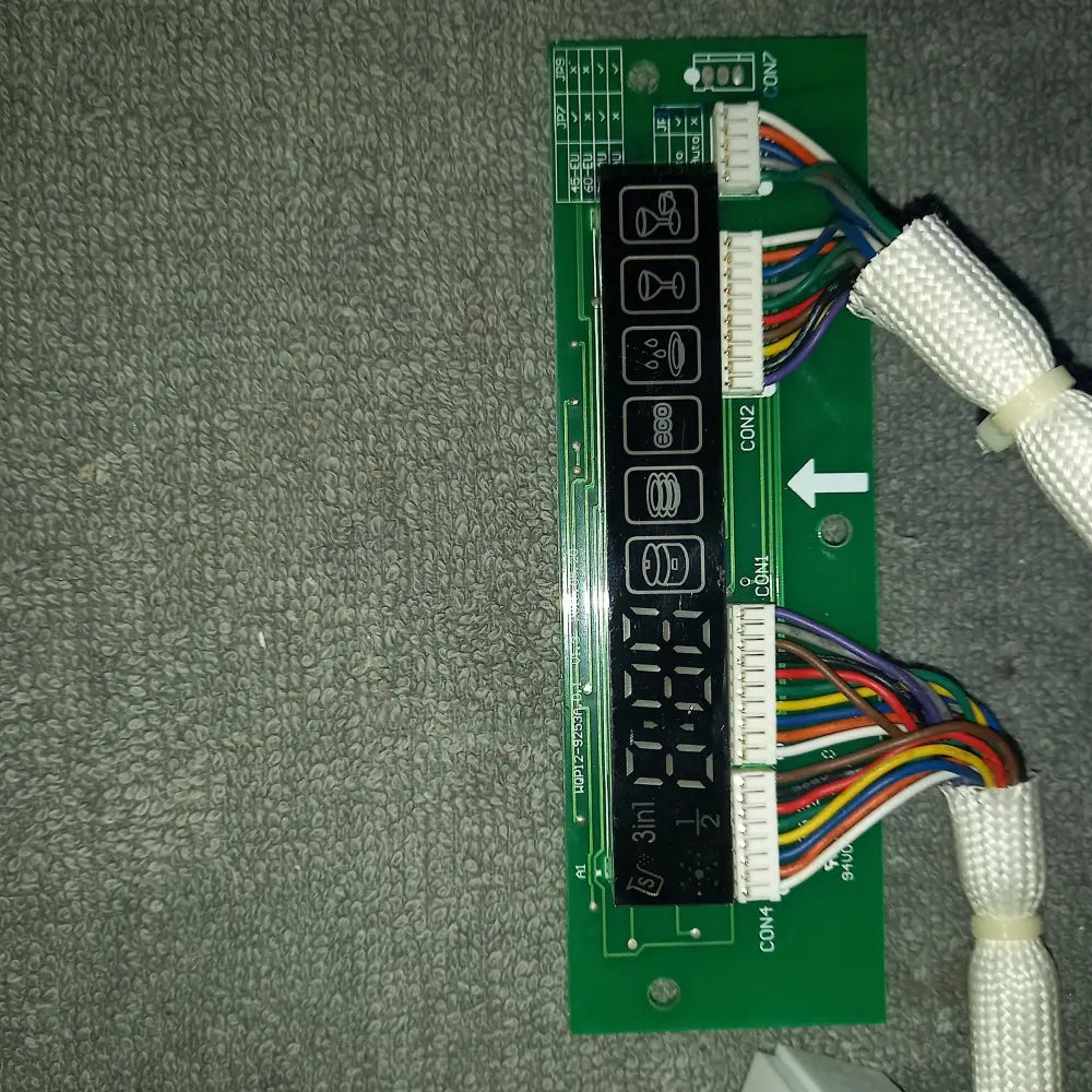 DISHWASHER DISPLAY CIRCUIT PCB WQP12-9253A.D.1 V1.3