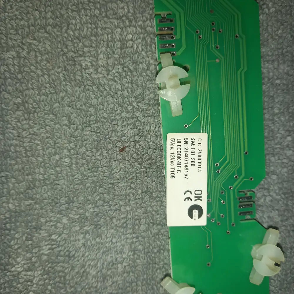 DISHWASHER FRONT DIGITAL PCB,25003914 21407149167,USED TESTED.