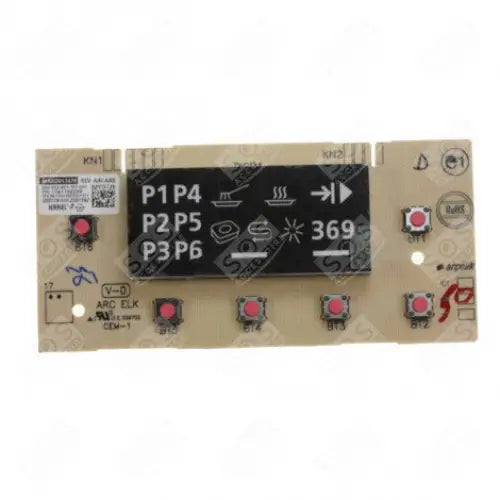 Display card Dishwasher - 1741160200 Dishwasher BEKO VALBERG ESSENTIEL B MySimpleStore - Your One-Stop Appliance Spare