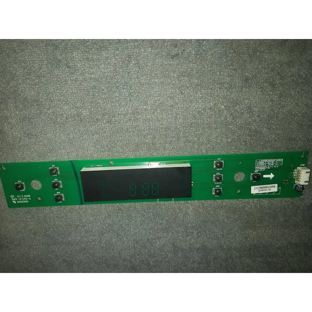 dw60m6050fs.d.2-1 v1.0 17176000021048 dishwasher digital pcb,used