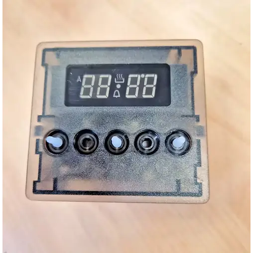 ed143/010.1c9 Genuine Stoves ST SEB900FPS 444440832 Oven Timer / Clock,used tested.