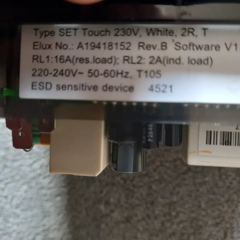 Electrolux Westinghouse spare parts Clock Timer 3 Button ELEH696 ELEH696D,