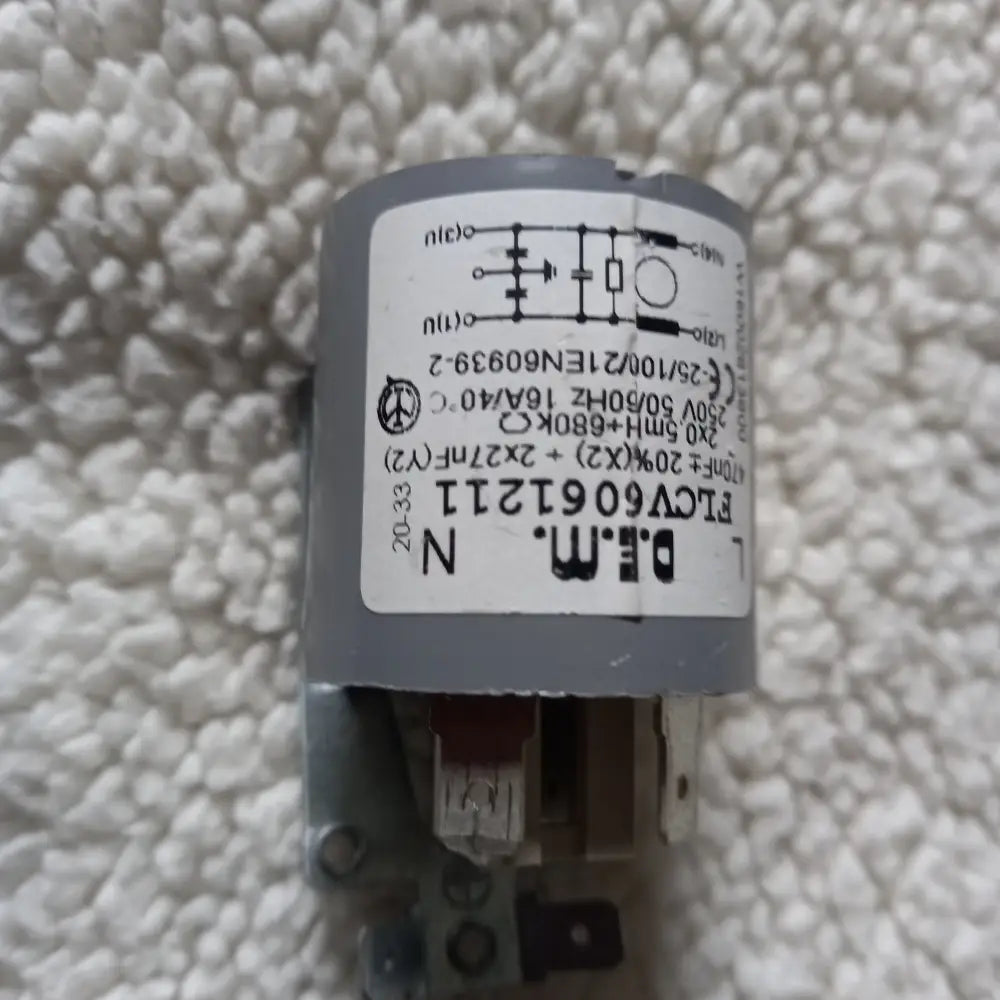 flcb6061211 hotpoint mains filter used tested