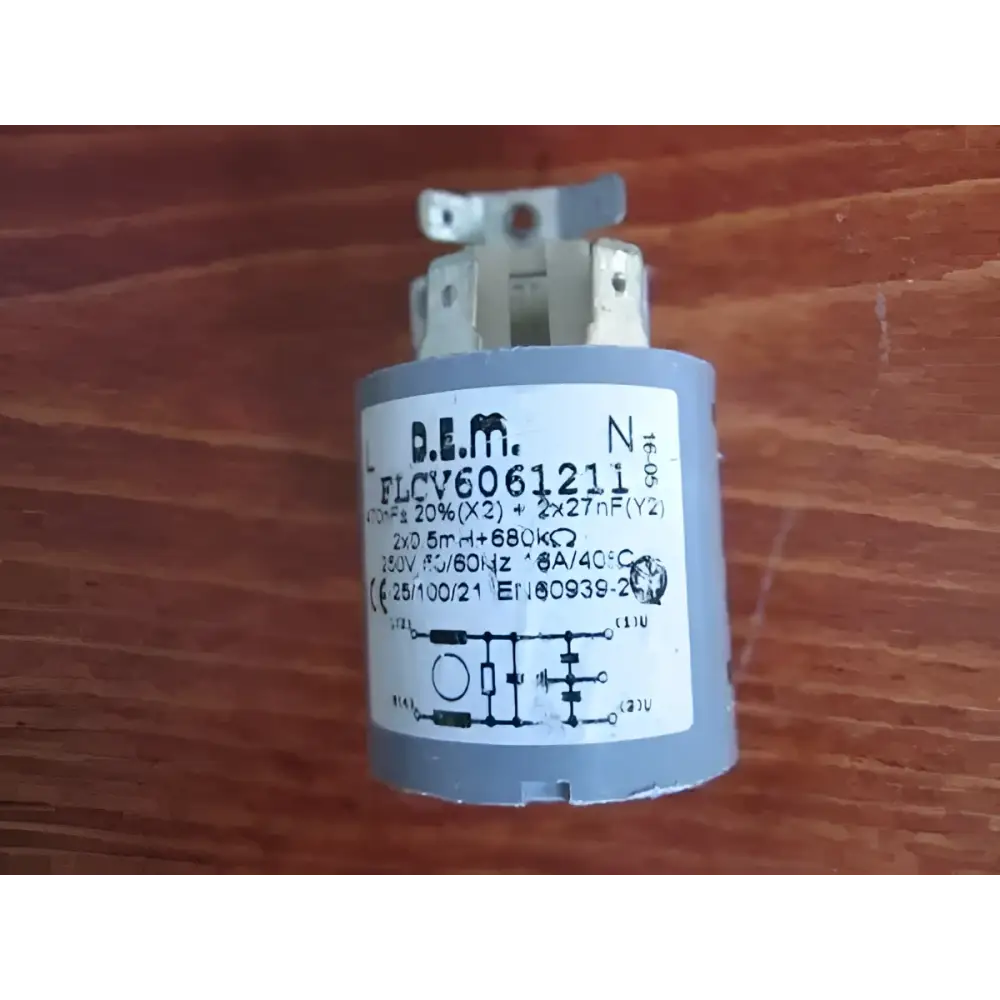 FLCV6061211 WASHING MACHINE MAINS FILTER,FULLY TESTED,