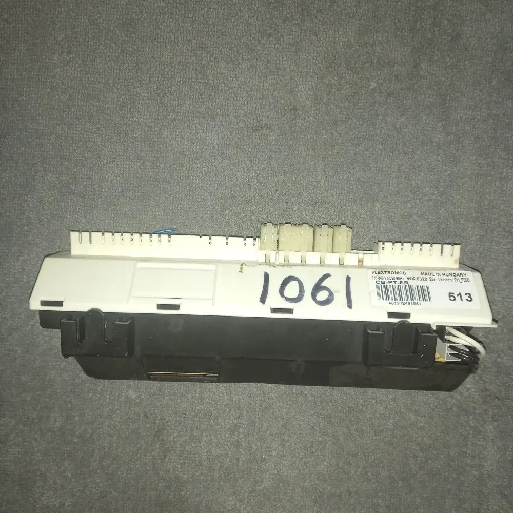 FLEXTRONICS WHIRLPOOL DISHWASHER PCB CONTROL CARD,461972481061,USED TESTED.