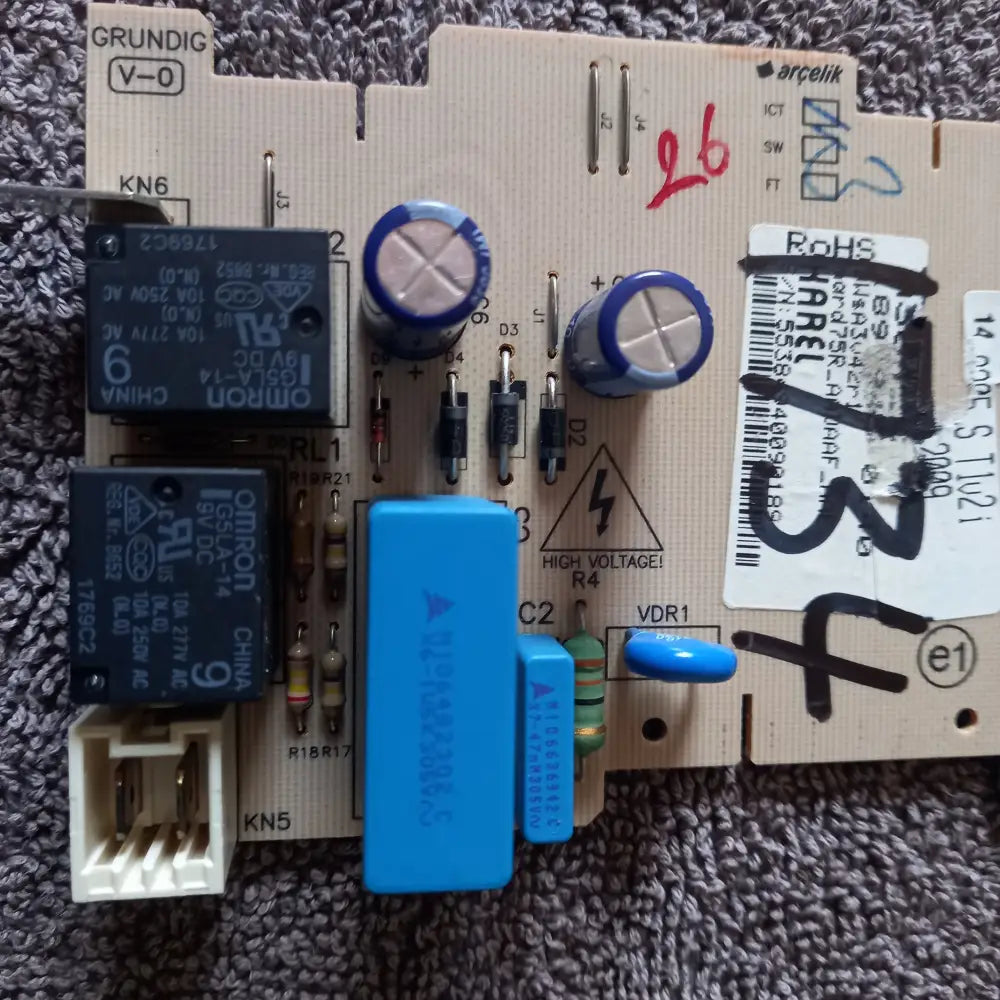 Genuine Beko ARCELIK Dishwasher Control Board Electronic PCB Card Module 553849400 A3_G03 11092007