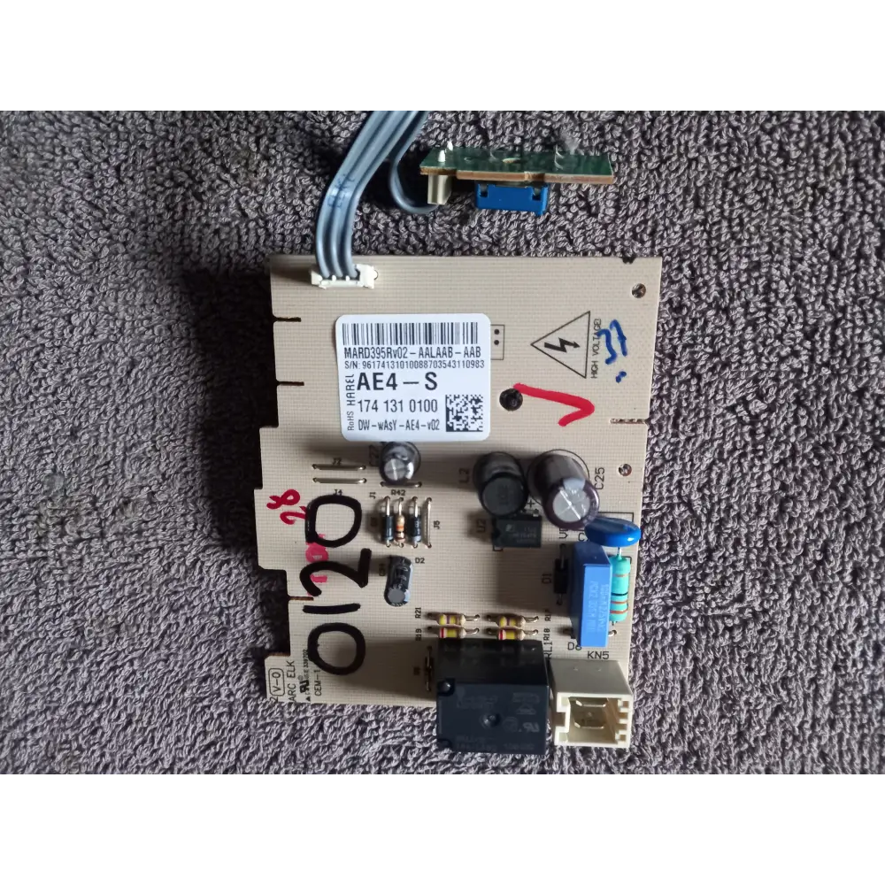 GENUINE BEKO DISHWASHER CONTROL CARD 1741310110