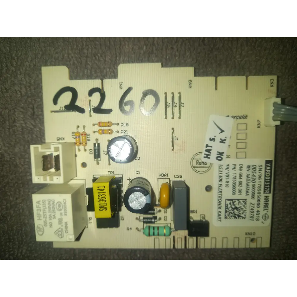 genuine beko dishwasher electronic module 1785050000