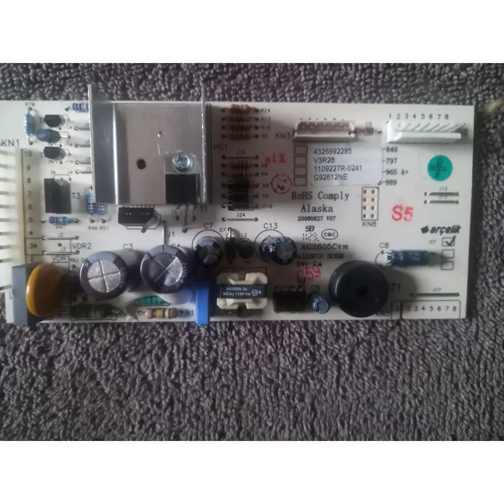 Genuine Beko GL12APS Fridge american freezer Main PCB Module,