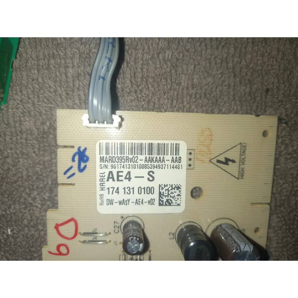 genuine beko wwd5411w dishwasher control pcb