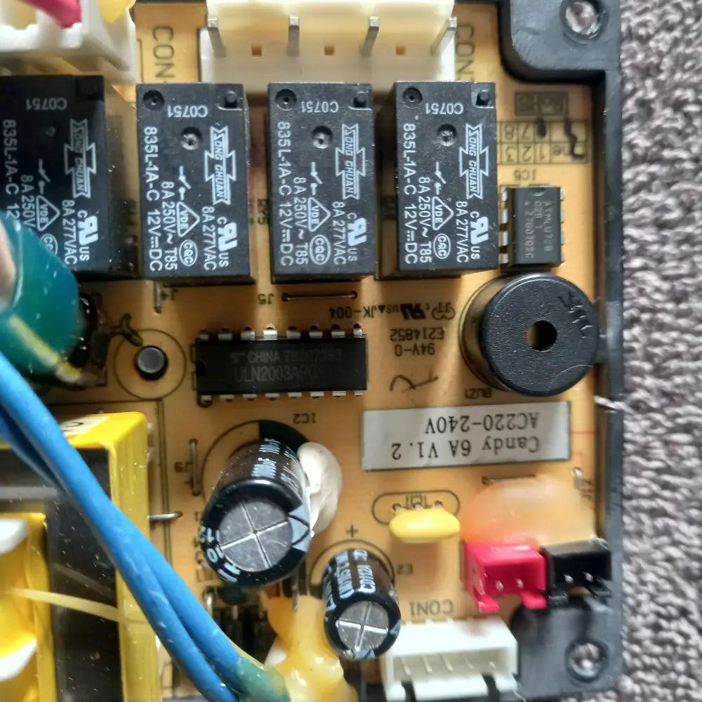Genuine CANDY Dishwasher Control Board PCB Module spare part WQP8-9239 (NEC).D.1-12007-04-24 V1.3