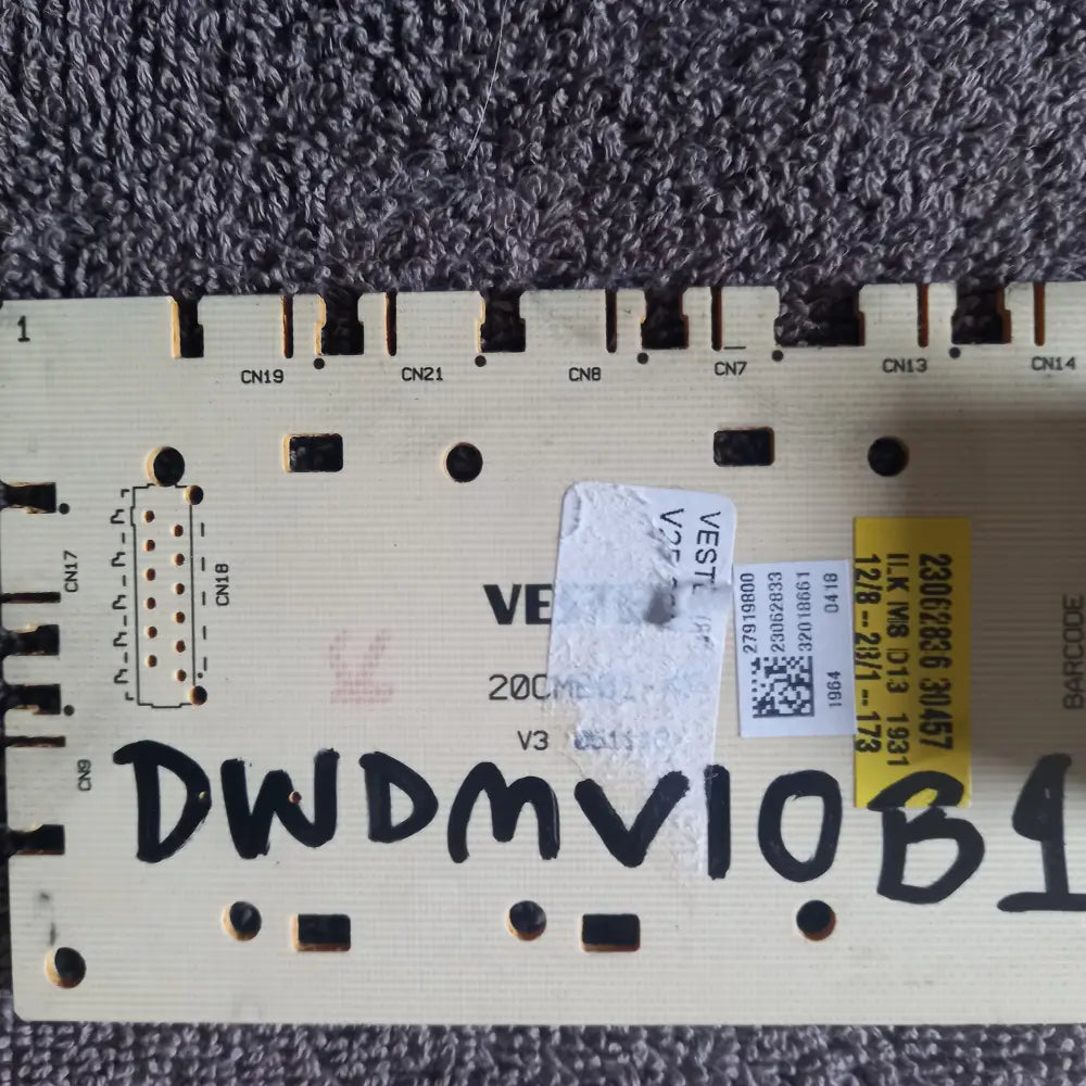 genuine daewoo washing machine front pcb for dwdmv10b1