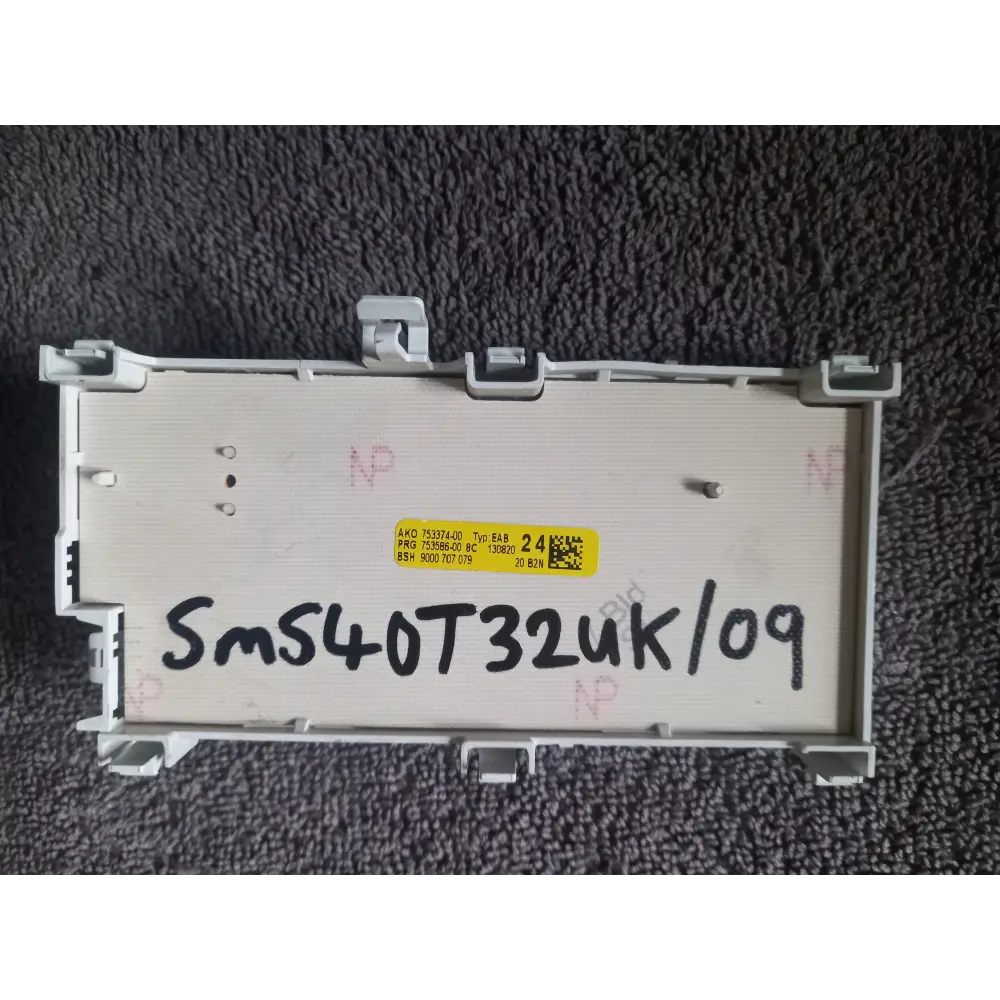 genuine Dishwasher BOSCH SMS40T32UK/09 PCB CONTROL MODULE