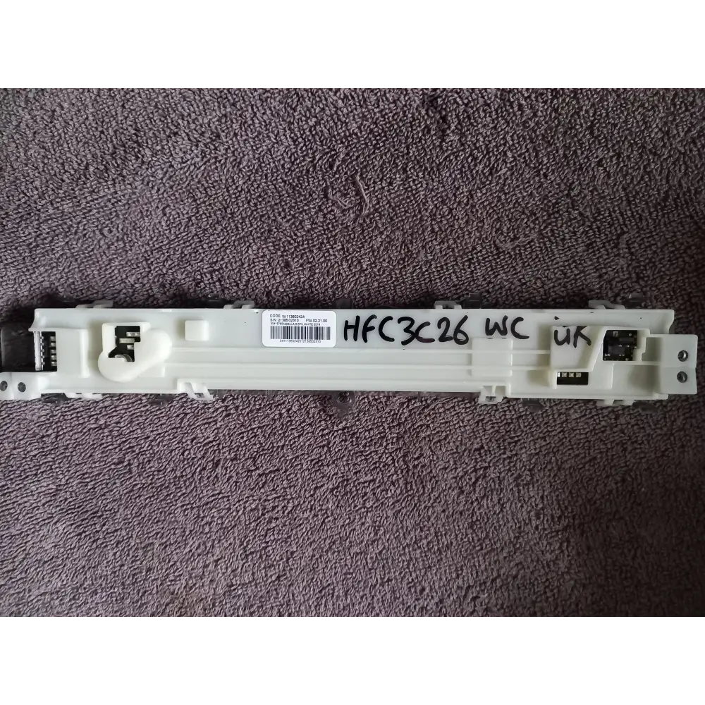 genuine dishwasher hotpoint hfc 3c26 wc x uk front digital display