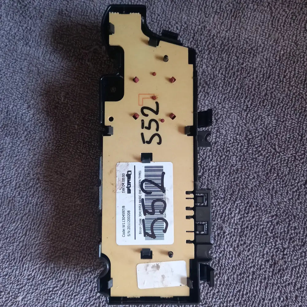 Genuine Hotpoint Ariston Indesit Dishwasher Program Board W11304597/B 30415552