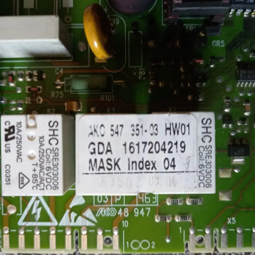 GENUINE HOTPOINT RETRO WASHING MACHINE PCB MODULE 1617204219 AKO 547 351-03