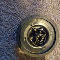 genuine hotpoint washing machine timer selector dial knob in black 48043984