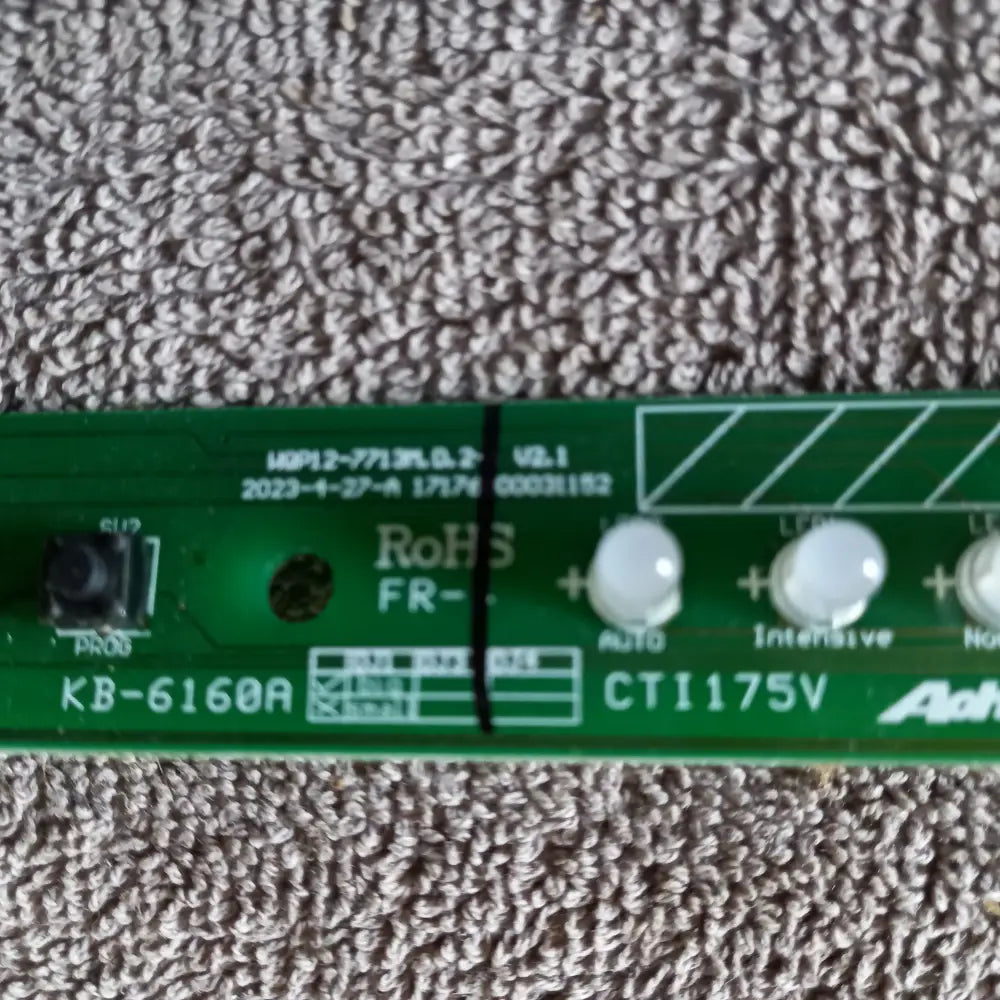 GENUINE LIGHTS Control board display for Midea dishwasher 17176000031152