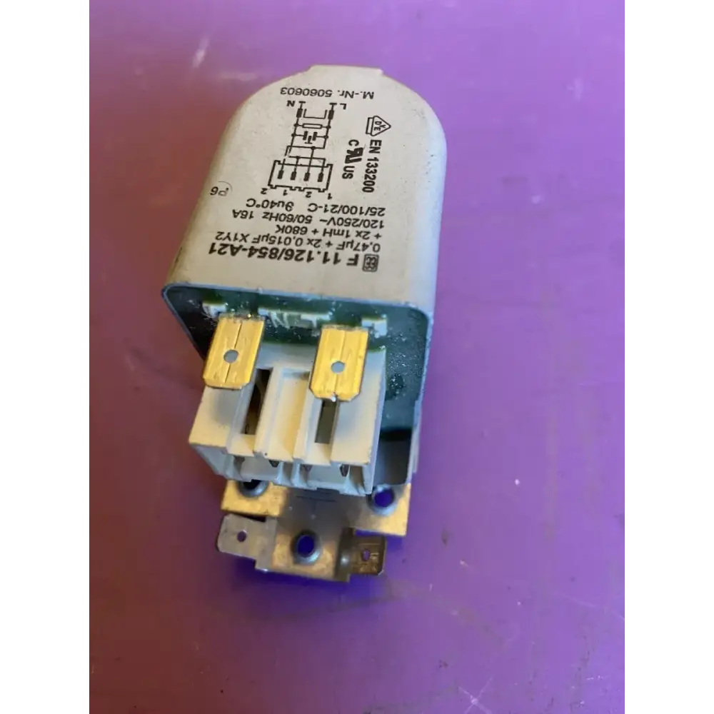 Genuine MIELE W460 Washing Machine Mains Suppressor F 11.126/854-A21 5060603 m-nr.5060603 M-Nr. 5060603 is a Miele