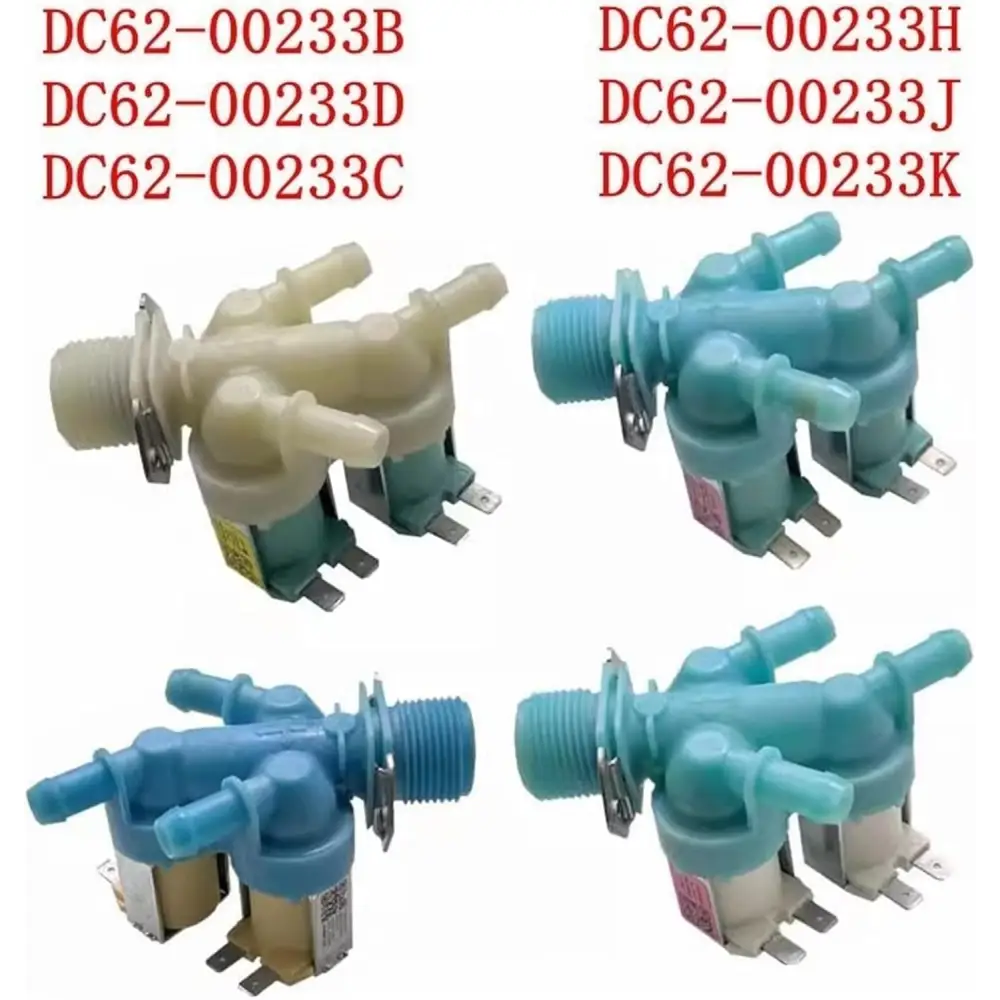 GENUINE SPARE PART DC62-00233D/B inlet valve FOR Samsung washing machine WW80J6410 CS90J6410cw ww80j6610cw
