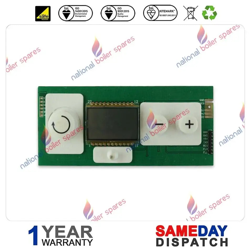 genuine spare part Glowworm Flexicom CX HX User Interface Display PCB 2000463953