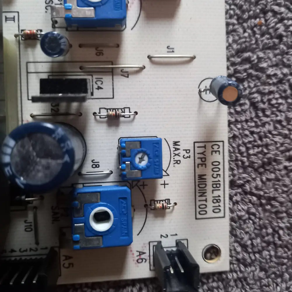 genuine spare parts Baxi - Potterton Performa 80e 105e Maxflue PCB - 0051BL1810 -5655994 9950994
