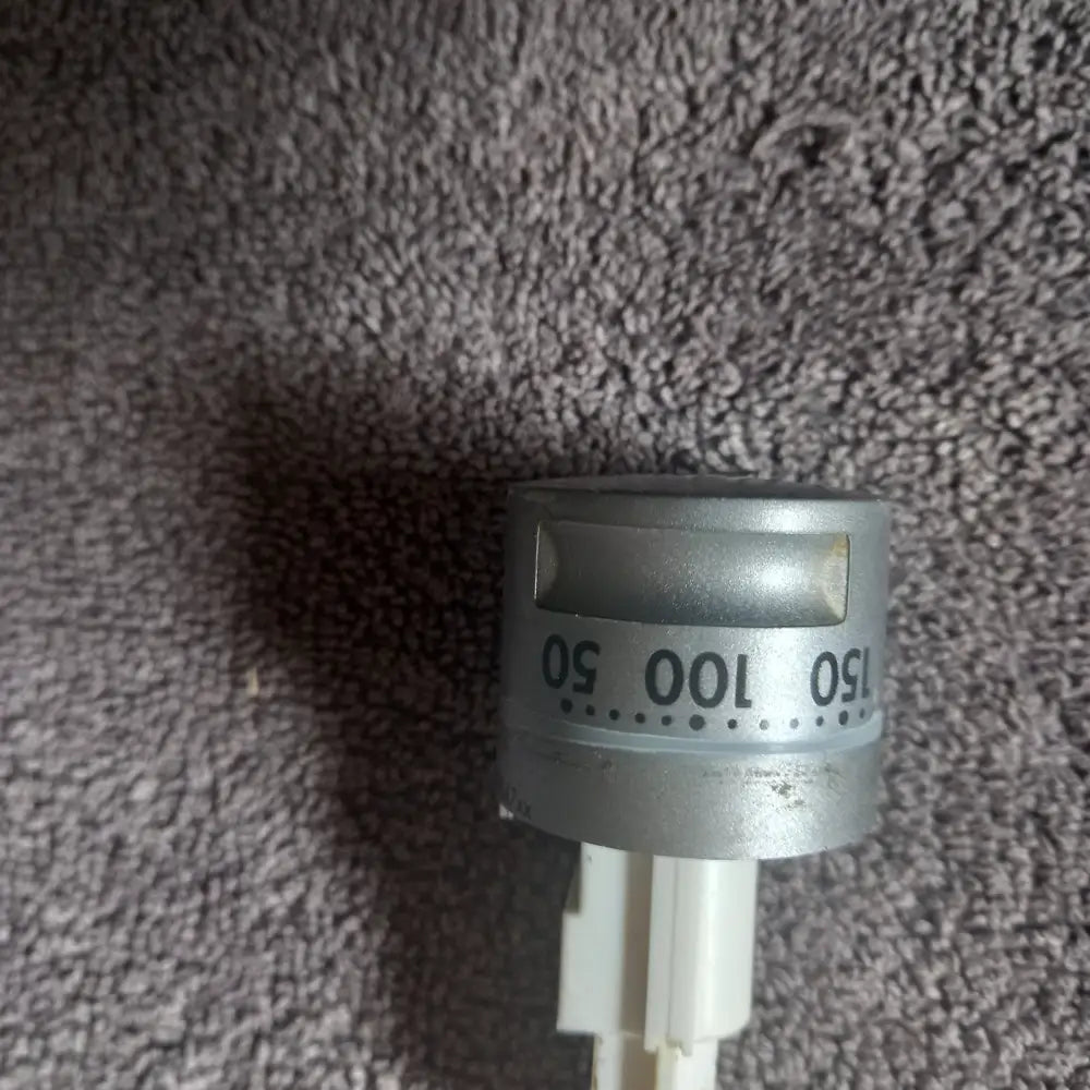genuine spare parts for aeg oven selector switch dial knob in silver.387-7647xx 1402985 469a