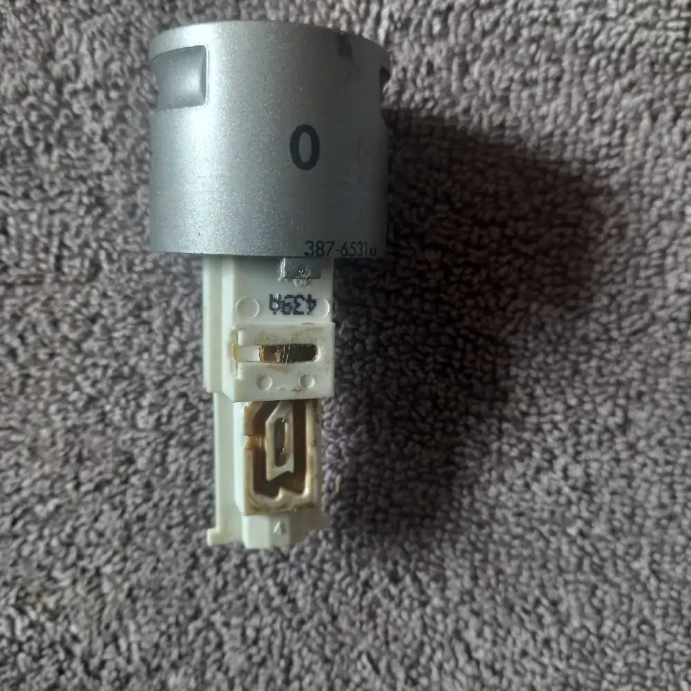 genuine spare parts for aeg oven selector switch knob dial in silver.387-6531xx 1402985 439a