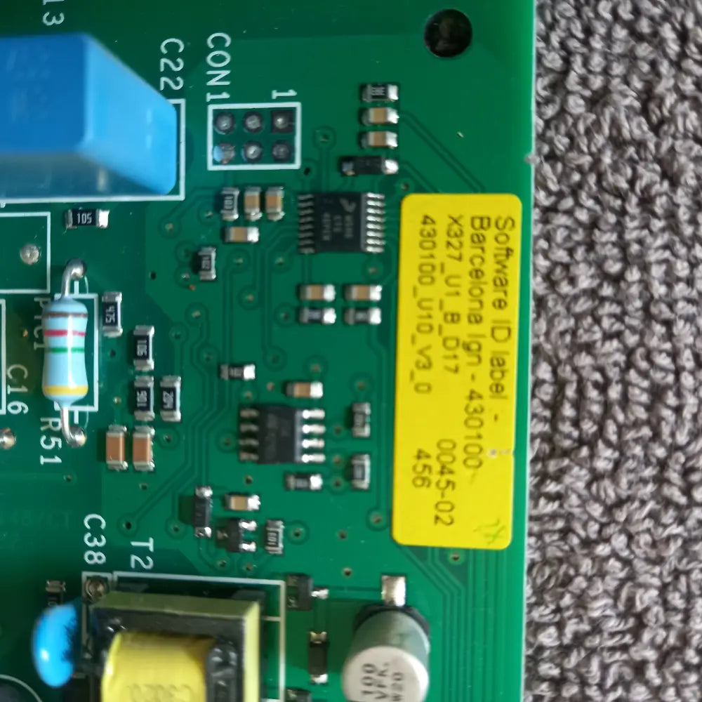 GENUINE SPARE PARTS FOR BAXI BOILER PCB 430100_V10_V3_0 BARCELONA IGN-430100