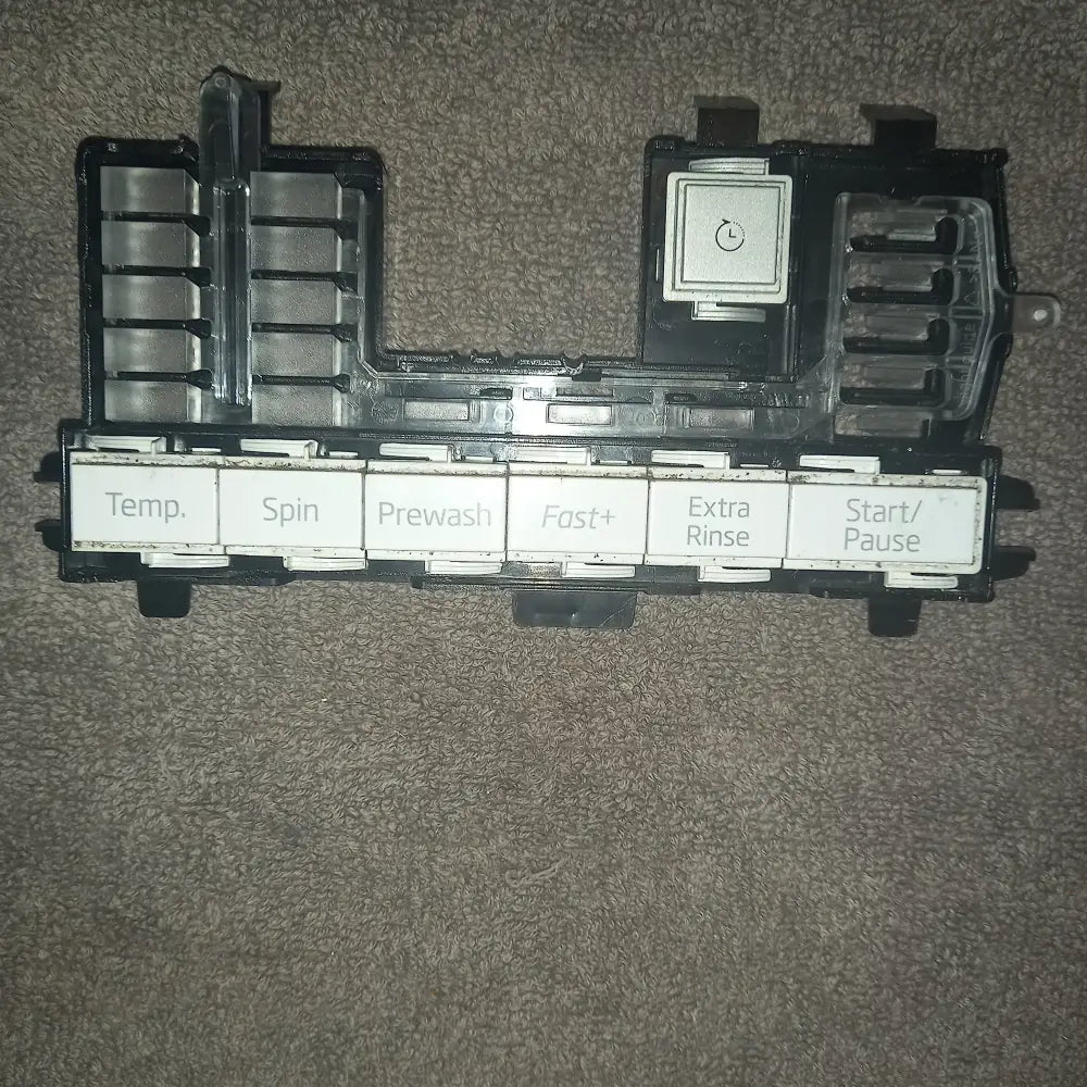 genuine spare parts for beko washing machine front panel light buttons 285074