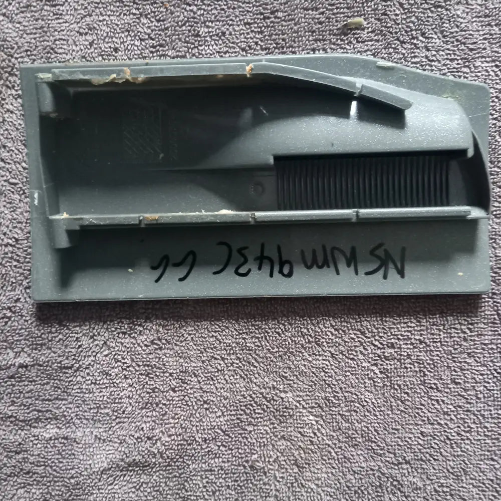 GENUINE SPARE PARTS FOR hotpoint nswm 943c WASHING MACHINE FRONT SOAP DRAWER HANDLE IN GRAPHITE GREY,250007049