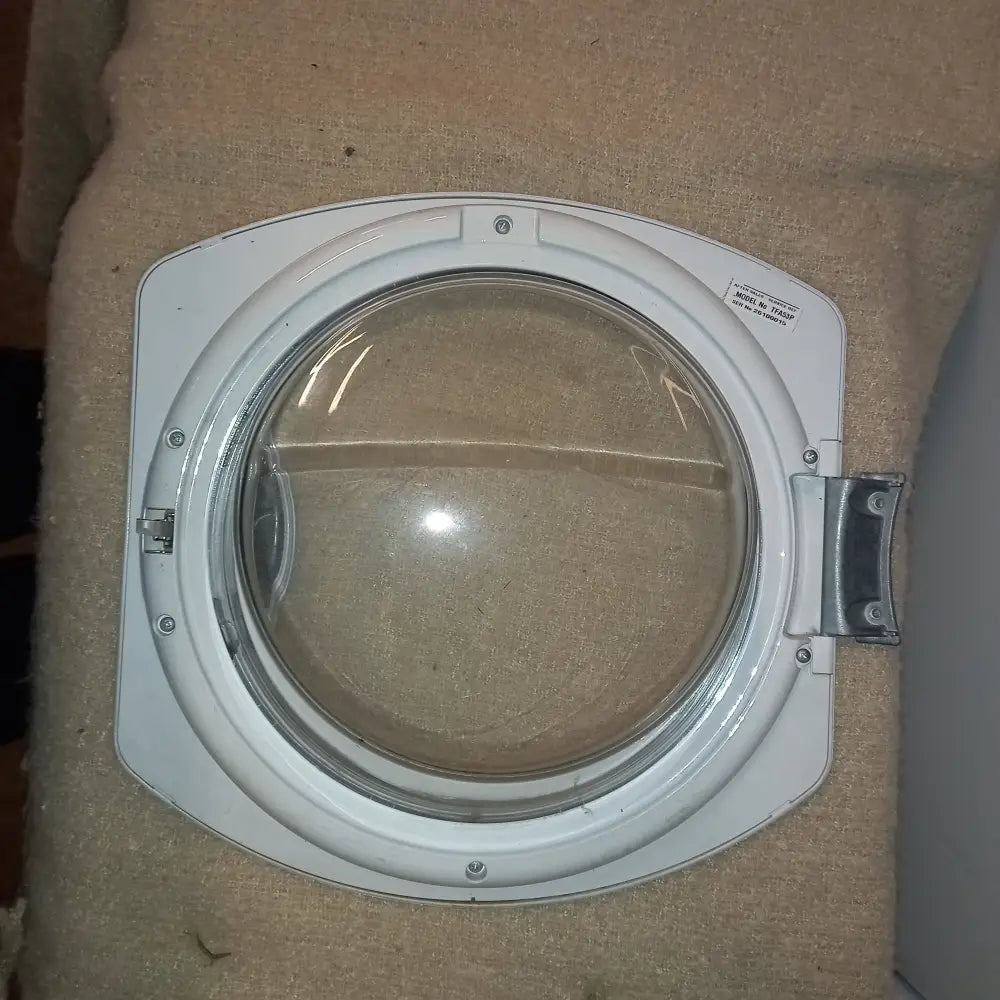 genuine spare parts for Hotpoint Tumble Dryer TFA53P (31321) Spares full door in white. Your One-Stop Appliance Spare