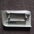 GENUINE SPARE PARTS FOR INDESIT BDE861483X WASHING MACHINE FRONT SOAP DRAWER HADLE IN SILVER,250006721-1.