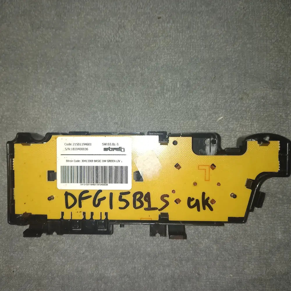 genuine spare parts for indesit dfg15b1s uk dishwasher front pcb.21501194601 30413369