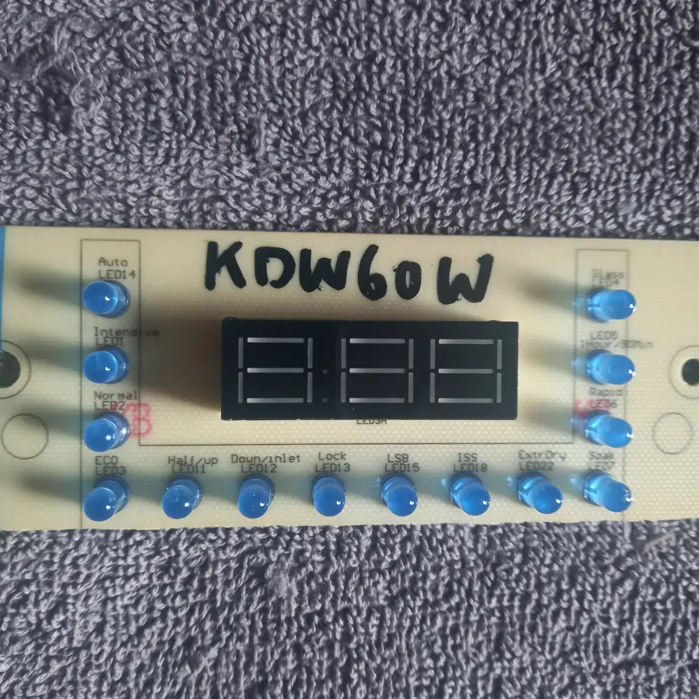 genuine spare parts for kenwood KDW60W dishwasher 1717600000688 WQP12-J7617K.D2-1 V1.2