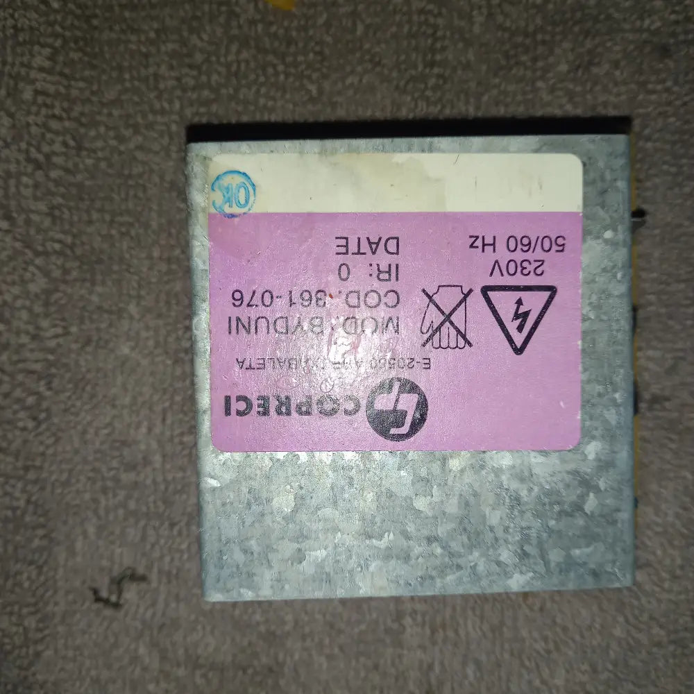 GENUINE SPARES BYDUNI 361 076 electronic module MOD BYDUNI COD 361076