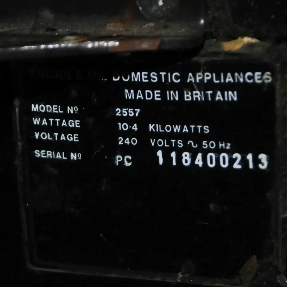 GENUINE TRICITY PRESIDENT 2557 FREESTANDING ELECTRIC COOKER ROTARY SELECTOR SWITCH KNOBS/DIALS IN BROWN