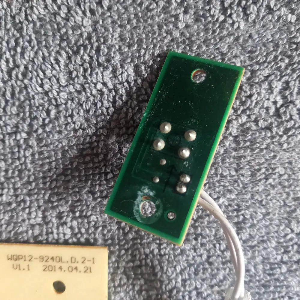 GENUINE VESTEL DISHWASHER FRONT LIGHT DISPLAY PCB.WQP12-9240L.D.2-1 V1.1