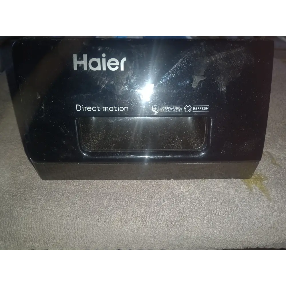 Haier Detergent Dispenser Drawer Complete Haier. Black. Washing Machine