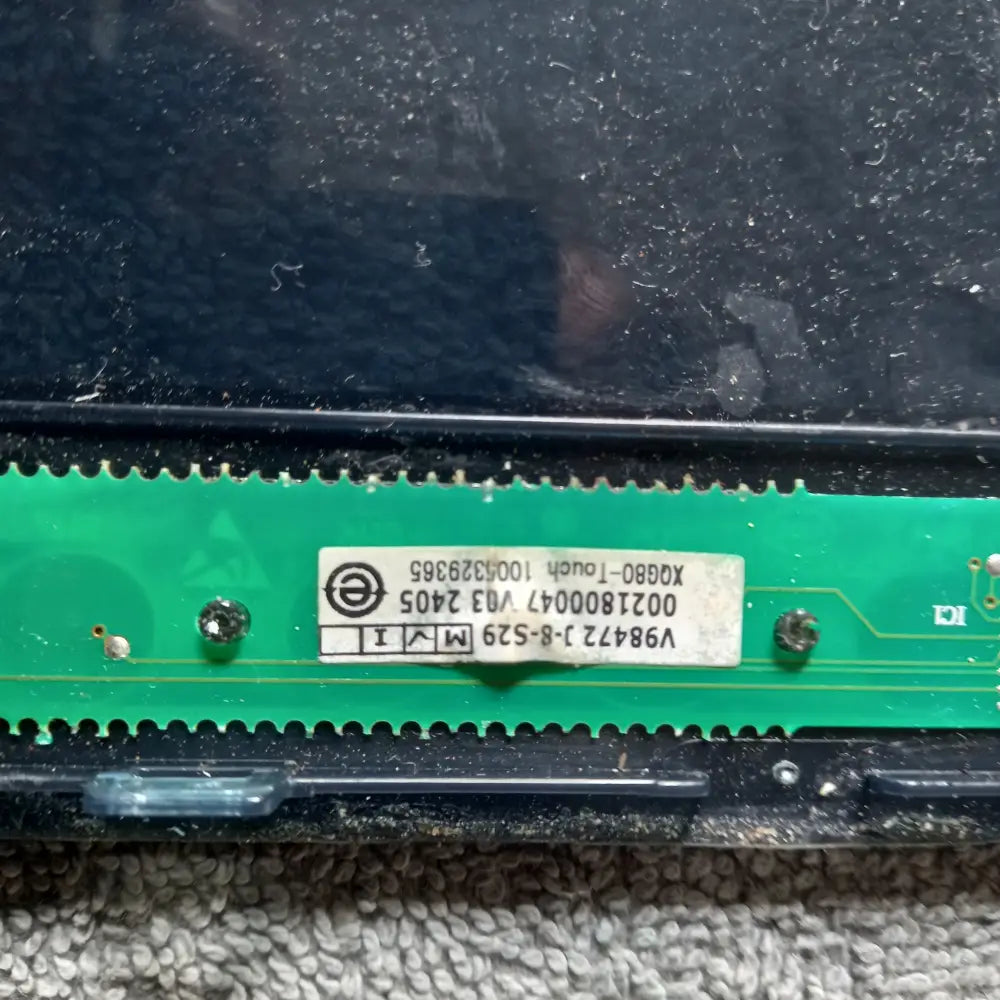 HAIER WASHING MACHINE TOUCH PAD CONTROL 0021800047 USED TESTED.