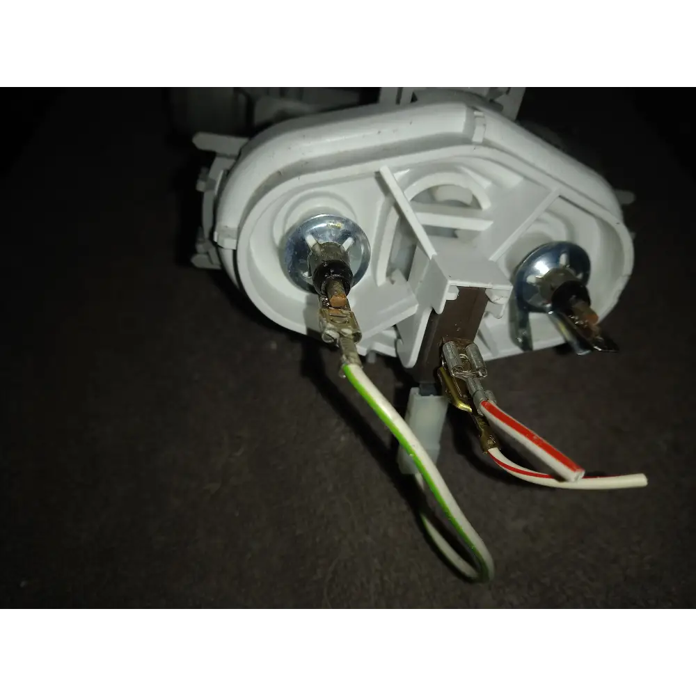 Heating element flow through for Bosch Siemens Neff Constructa dishwashers