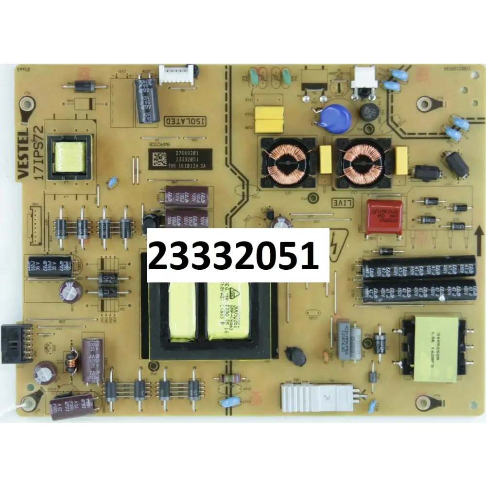 hitachi spare parts 23332051 17IPS72 POWER BOARD FOR HITACHI