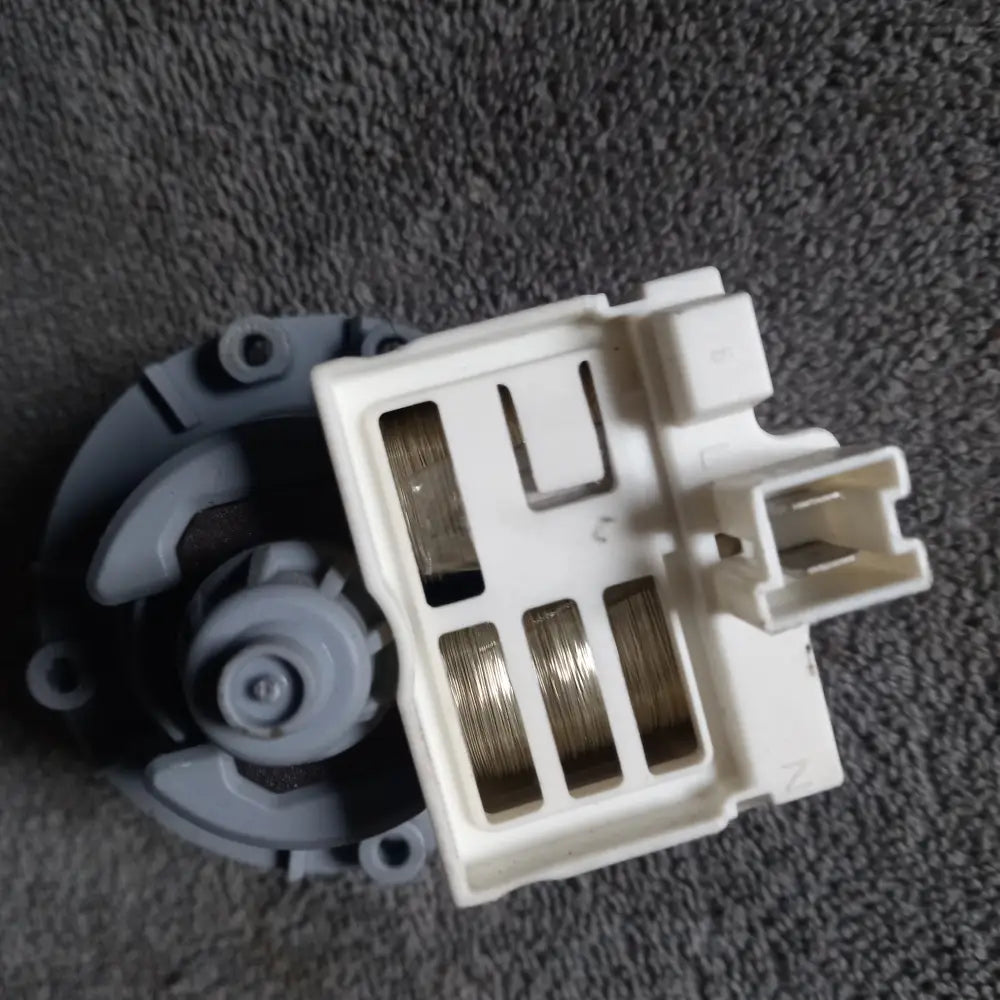 Hoover CANDY Washing Machine Water Drain Pump MOTOR ONLY-M323 White USED TESTED.