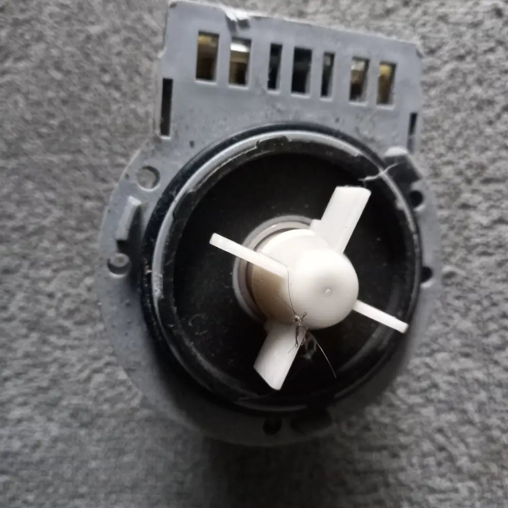 Hoover CANDY Washing Machine Water Drain Pump MOTOR ONLY-M323 White USED TESTED.