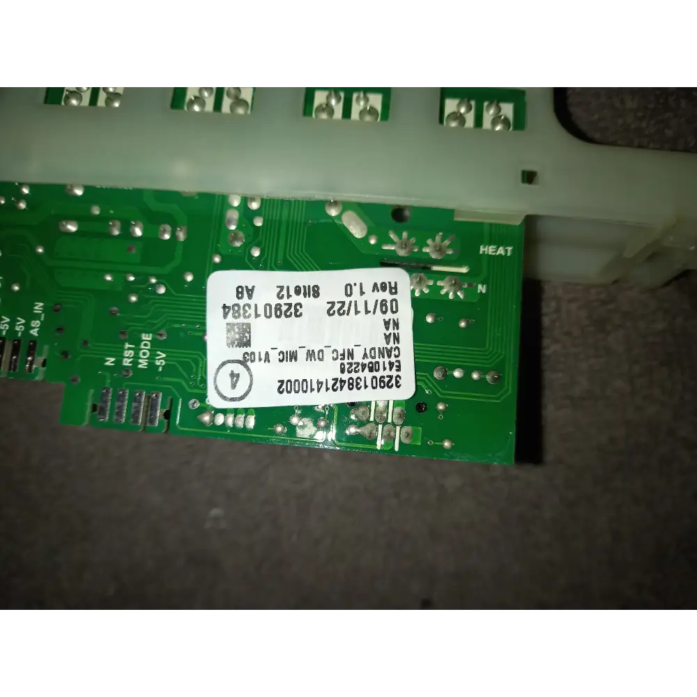 Hoover HDI 1LO38SA-80/T (32901384) dishwasher front pcb