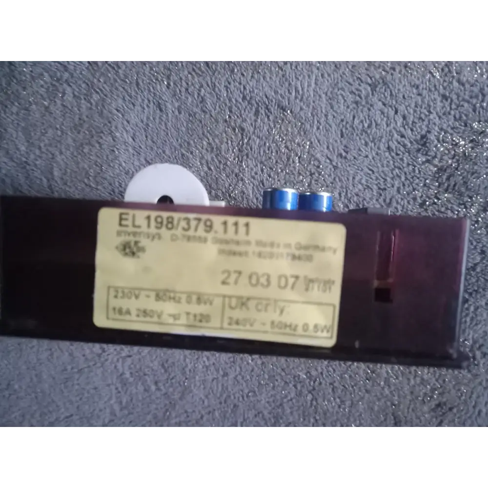 Hotpoint EG1000EX Timer/clock EL198/379.111 16200179400,
