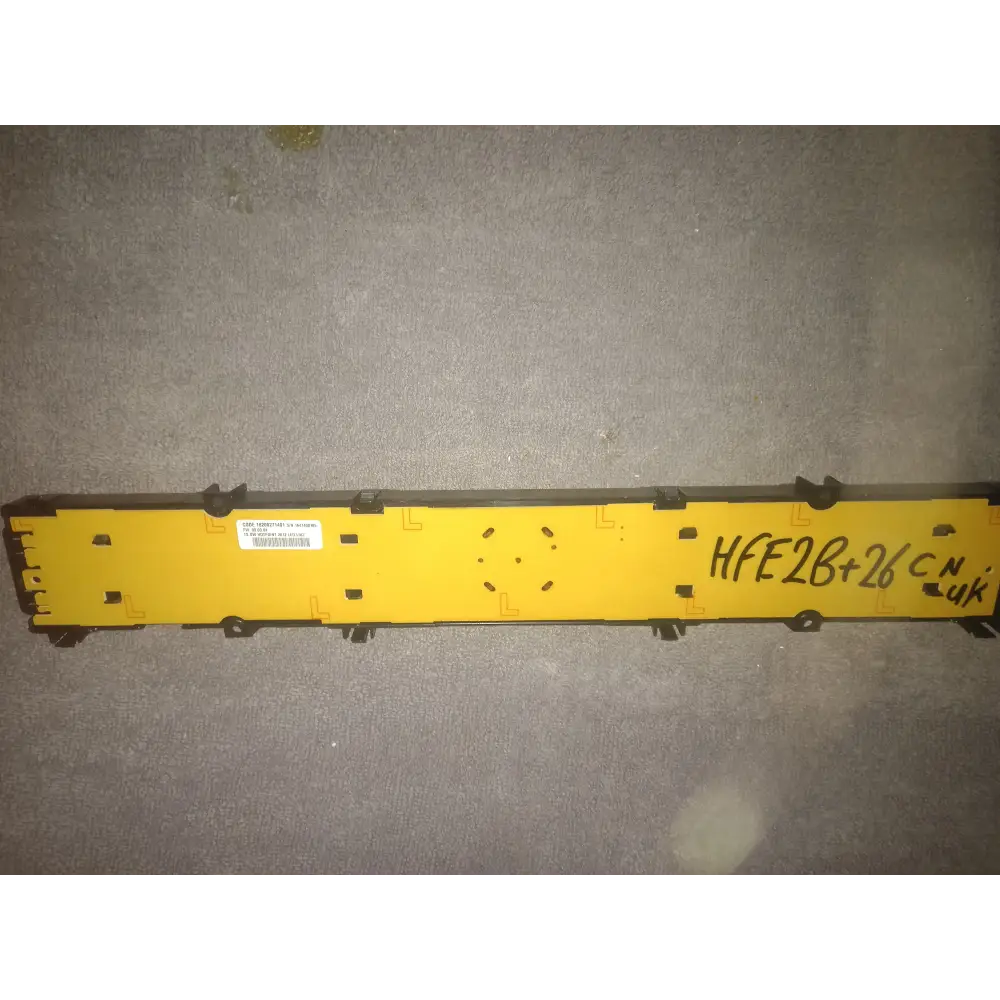 HOTPOINT HFE2B + 26 C N UK GENUINE DISHWASHER FRONT CONTROL PCB.