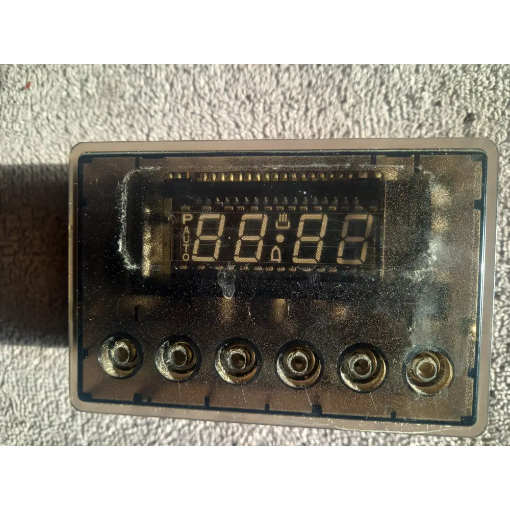 hotpoint sy36x built in oven digital timer clock